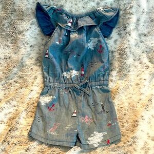 Mudpie Nautical Romper
